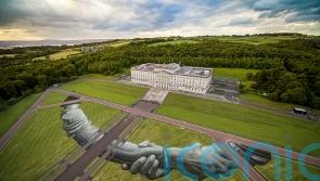 Giant Stormont artwork encourages viewers to look at the bigger picture