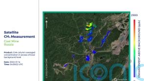 Satellite spots huge burst of methane from Russian coal mine