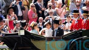Smile from Duchess of Cambridge as she appears to back Ascot winner