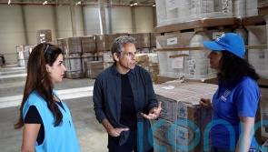 Ben Stiller arrives in Poland to meet Ukrainian refugees