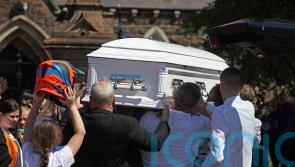 Priest warns of motorsport dangers at funeral of nine-year-old boy
