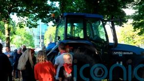 Dutch farmers take tractors to anti-government protest