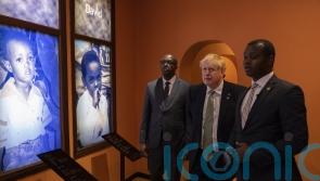 Boris Johnson pays tribute to victims of Rwanda genocide