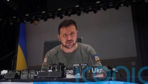 Zelensky calls Glastonbury ‘greatest concentration of freedom’ in video address