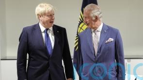 Boris Johnson and Charles all smiles in Rwanda as they enjoy ‘tea and catch up’