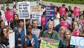Protests in UK after overturning of Roe v Wade abortion rights