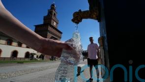 Milan to turn off fountains as drought hits Italy