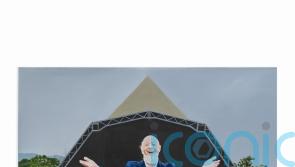 Michael Eavis says portrait is an ‘achievement for a dairy farmer from Somerset’