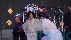 Diana Ross reels off the hits during legends slot at Glastonbury