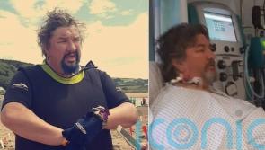 A 38st financial manager sheds 8st training for a 6km open water swim only to suffer kidney failure and sepsis and be told swimming saved his life