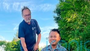 New York trooper crawls into drainage pipe to rescue missing dog