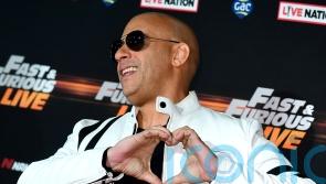 Vin Diesel updates fans from James Corden’s Late Late Show in London