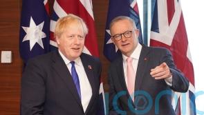 Johnson says Nato expansion shows Putin is ‘completely wrong’