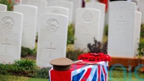 Remains of First World War soldiers given military burial in Flanders