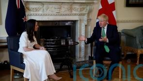 Trade and Ukraine dominate agenda as Johnson meets New Zealand PM Jacinda Ardern