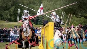 In Pictures: Brave knights battle it out at jousting tournament