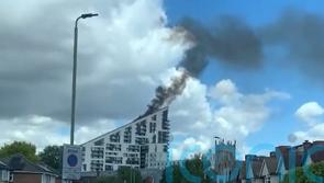 120 people evacuated due to fire at 19-storey block of flats in London