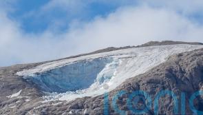 Drone search resumes for missing hikers on Italian glacier after avalanche