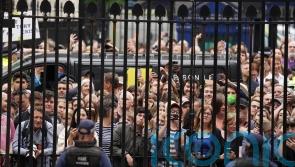 Outside No 10, Boris Johnson says his time is up to the tune of ‘bye, bye Boris’