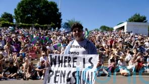 Wimbledon security ‘threaten to call police’ on Where Is Peng Shuai? protesters