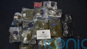 Two people arrested after 127,000 euro worth of cannabis seized in Dublin