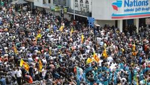 Protesters storm residence and office of Sri Lankan president
