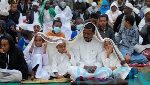 Muslims around the world celebrate Eid al-Adha