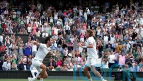 Australian duo win doubles title after five-set epic against injury-hit opponent
