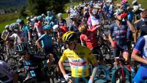 Tadej Pogacar fights to hang on to the yellow jersey at the Tour de France