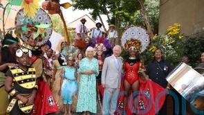 Charles ‘not much cop at’ playing steel pan in pre-Notting Hill Carnival visit
