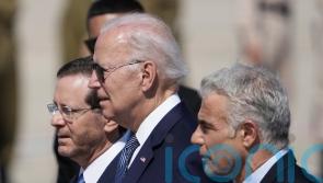 Joe Biden arrives in Israel at start of Middle East trip