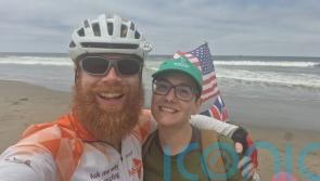 Cyclist ‘overwhelmed with kindness’ after 4,000-mile charity ride across America
