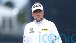 Ian Poulter gets rough reception on the first tee as Open gets under way