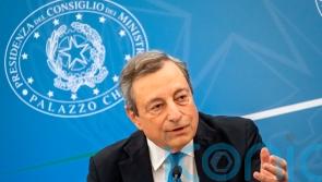 Italian Premier Mario Draghi says he will resign