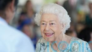 ‘Typical’ quips the Queen as mobile phone rings during hospice visit