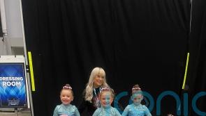American dream as tiny cheerleaders fly the flag for Britain
