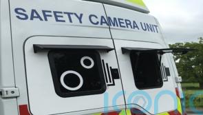Three men taken to hospital after car collides with safety camera unit