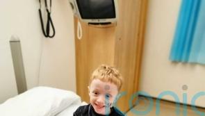 Archie, six, rings bell to celebrate end of 42 months of cancer treatment