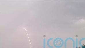 Residents ‘relieved’ as Cornwall hit by lightning and showers amid heatwave
