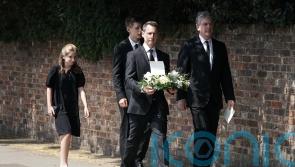 Mourners arrive for funeral of Dame Deborah James