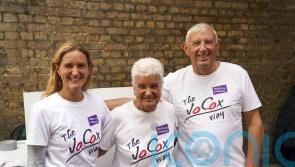 Record number of cyclists take part in 288-mile ride to remember Jo Cox