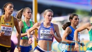 I was ‘losing my mind’ waiting for race to start, says Keely Hodgkinson
