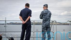Ukraine deputy defence minister meets soldiers and sailors training in UK