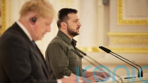 UK support for Ukraine will &lsquo;not waver&rsquo;, Johnson tells Zelensky