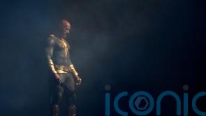 Dwayne Johnson arrives at Comic-Con in full costume to promote Black Adam