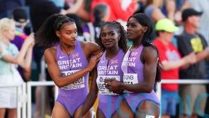 Heartbreak for Great Britain as Dina Asher-Smith injured in relay final