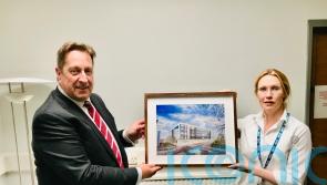 Consultant uses artistic talent to raise funds for medical equipment in Ukraine