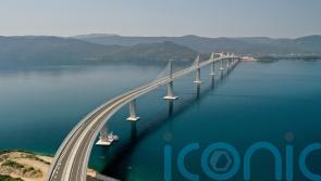 Croatia opens bridge connecting two parts of country’s Adriatic Sea coastline