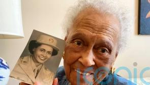 102-year-old Second World War veteran from segregated mail unit honoured