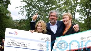 ‘Most remarkable’ day as Charlie Bird donates 3.3m euro in cheques to charity